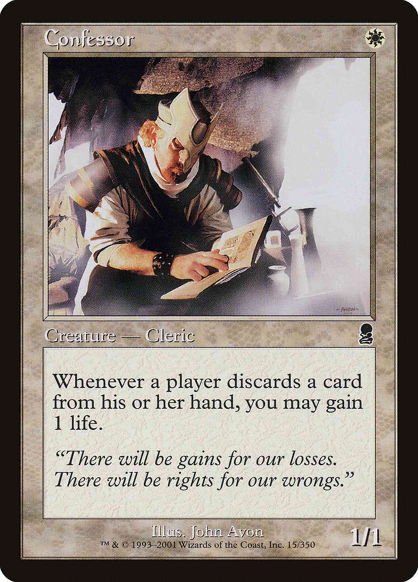 Confessor [15] [Odyssey] [Non-Foil]