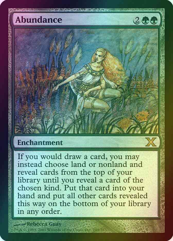 Abundance [249] [Tenth Edition] [Foil]