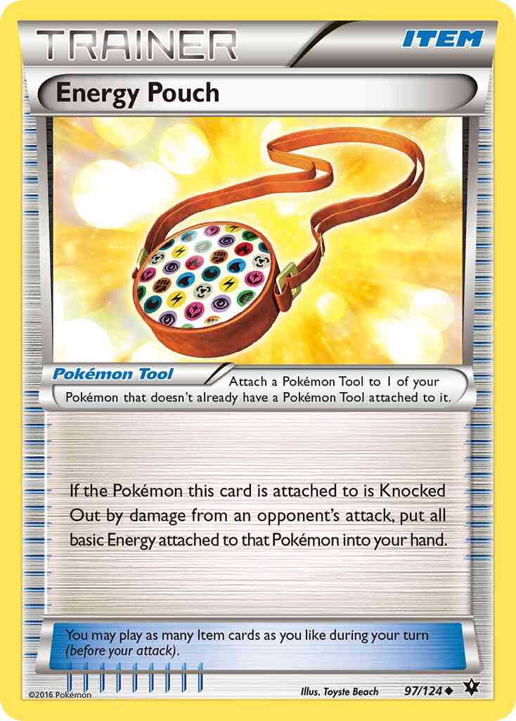 Energy Pouch - 97/124 - Uncommon [xy10-97] [Non-Holo]