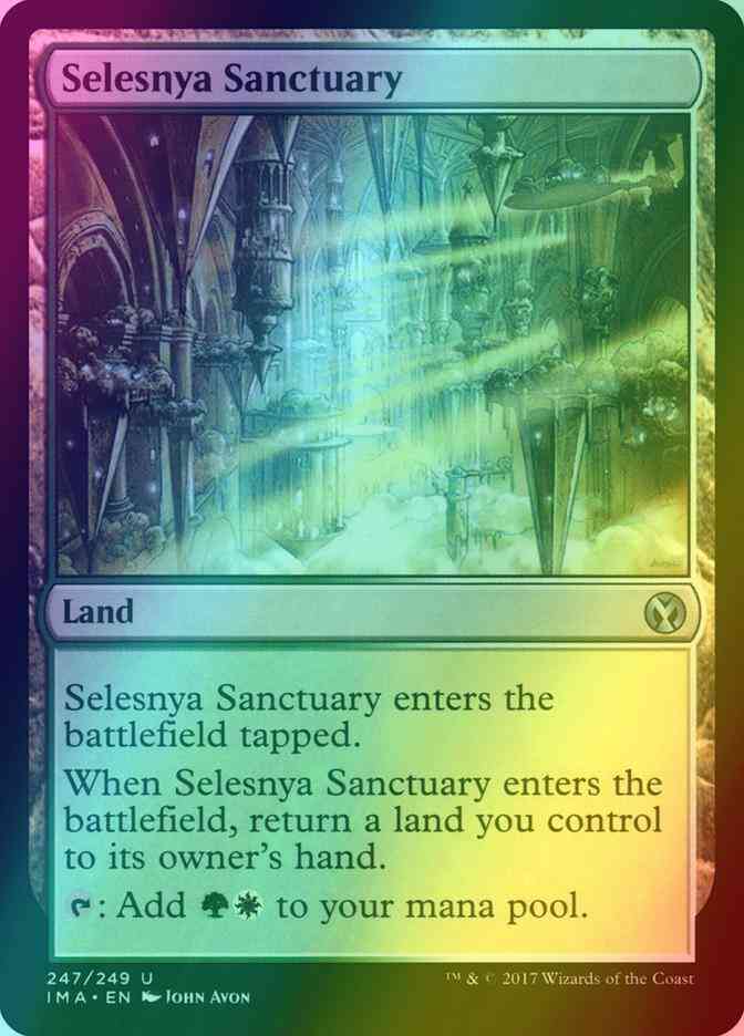 Selesnya Sanctuary [247] [Iconic Masters] [Foil]