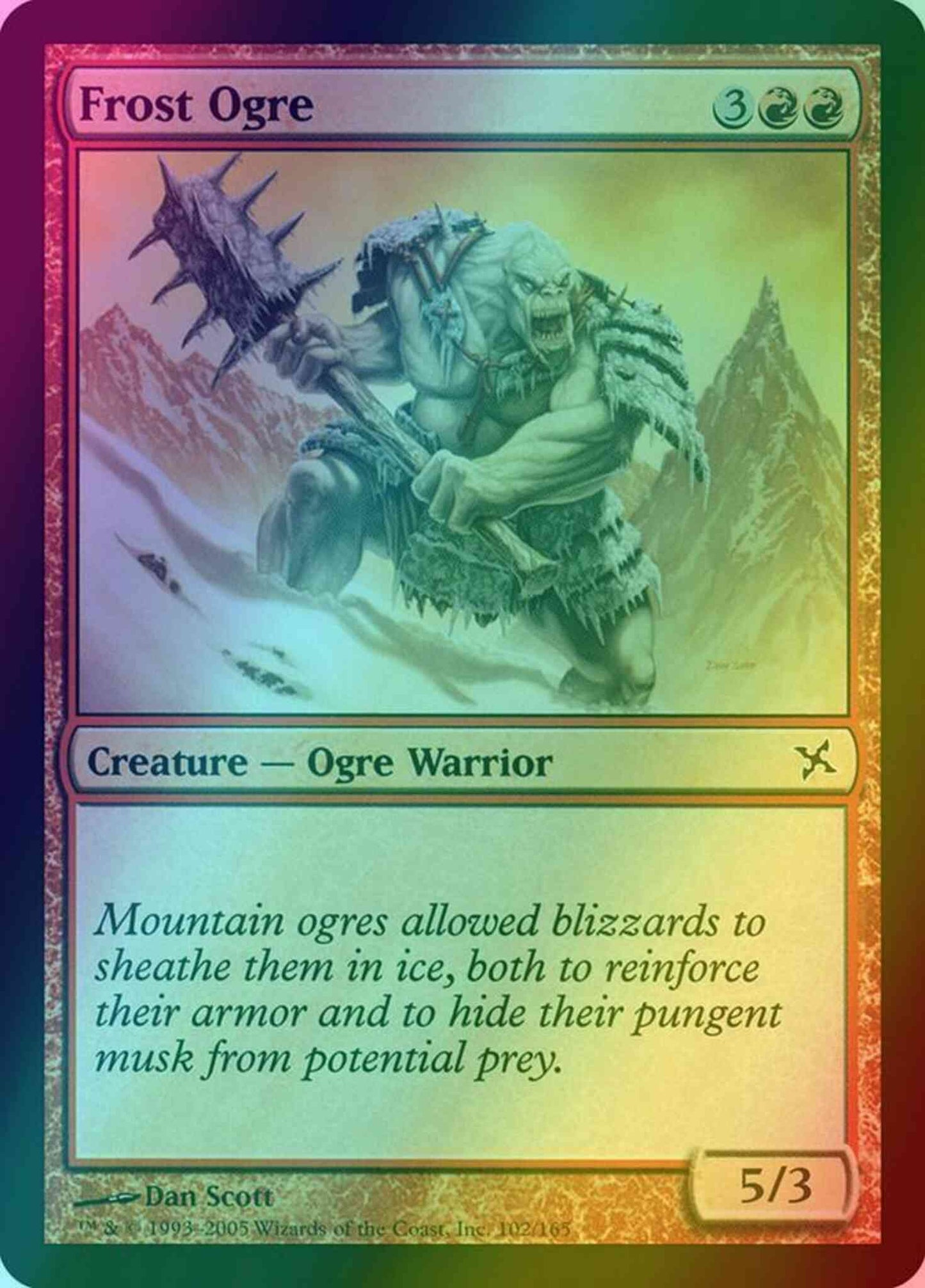 Frost Ogre [102] [Betrayers of Kamigawa] [Foil]