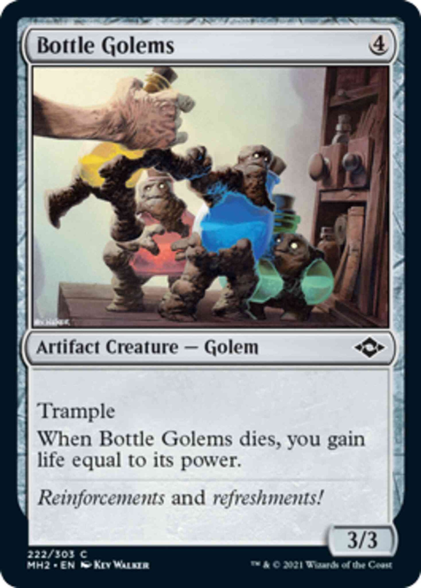 Bottle Golems [222] [Modern Horizons 2] [Non-Foil]