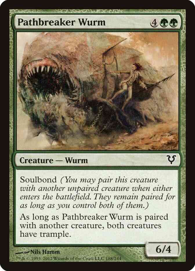 Pathbreaker Wurm [188] [Avacyn Restored] [Non-Foil]
