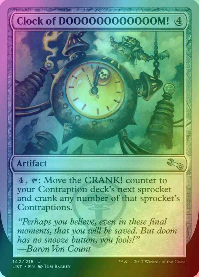 Clock of DOOOOOOOOOOOOM! [142] [Unstable] [Foil]