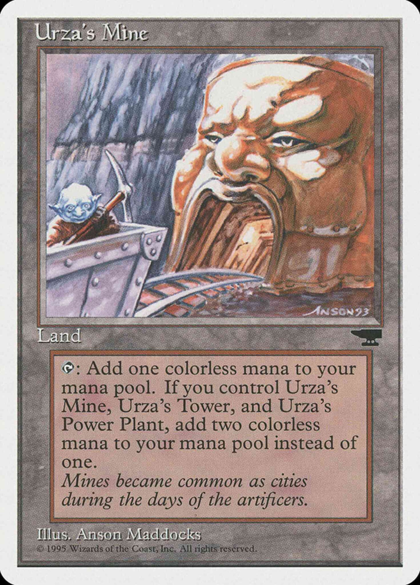 Urza's Mine [114a] [Mouth] [Chronicles] [Non-Foil]