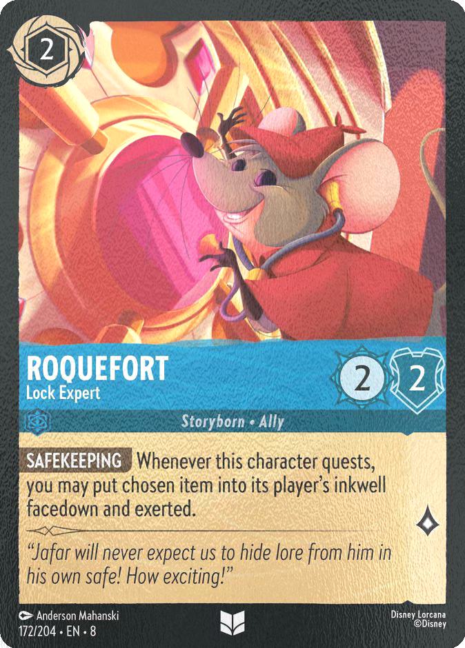 Roquefort - Lock Expert - 172/204 [Reign of Jafar] [Cold Foil]