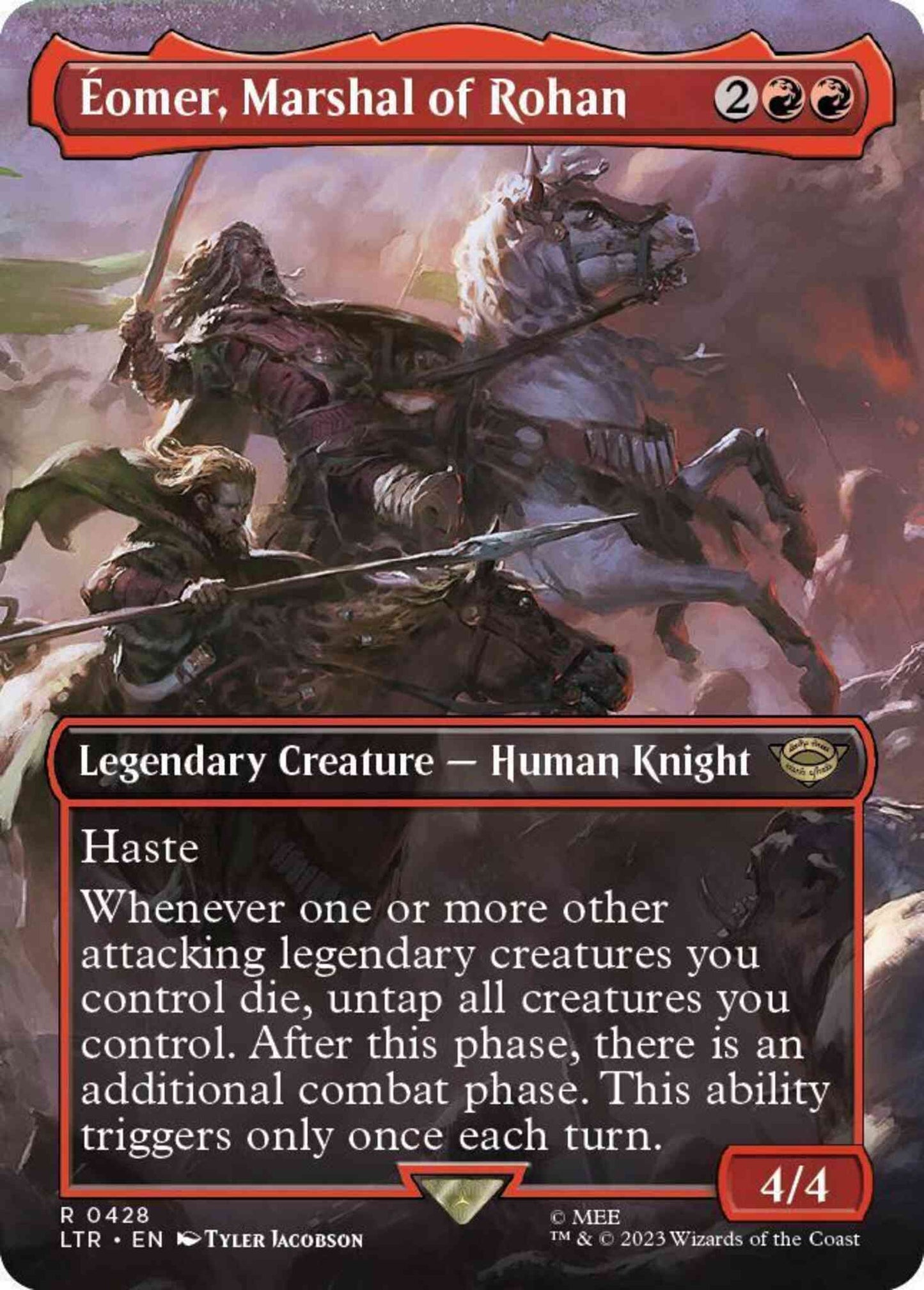 Éomer, Marshal of Rohan [428] [Borderless] [The Lord of the Rings: Tales of Middle-earth] [Non-Foil]