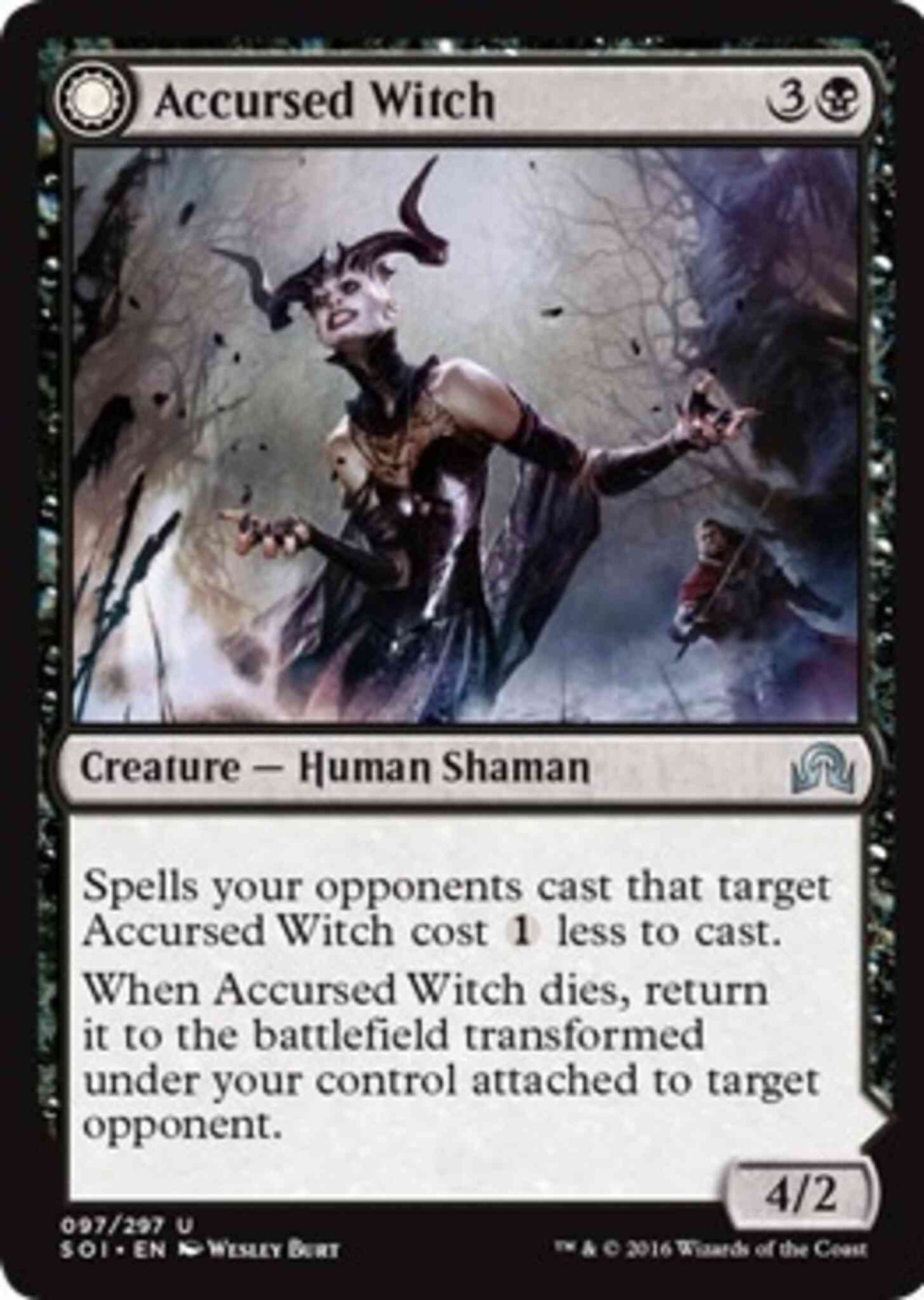 Accursed Witch // Infectious Curse [97] [Shadows over Innistrad] [Non-Foil]