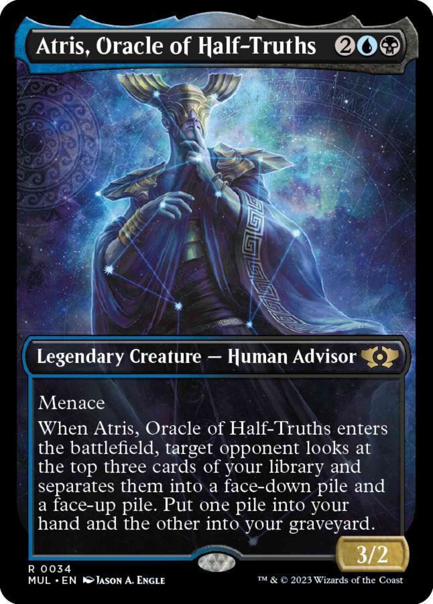 Atris, Oracle of Half-Truths [34] [Planar Showcase] [Multiverse Legends] [Non-Foil]