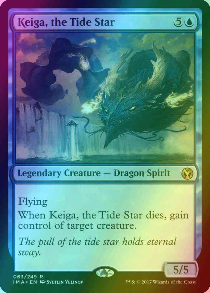 Keiga, the Tide Star [63] [Iconic Masters] [Foil]