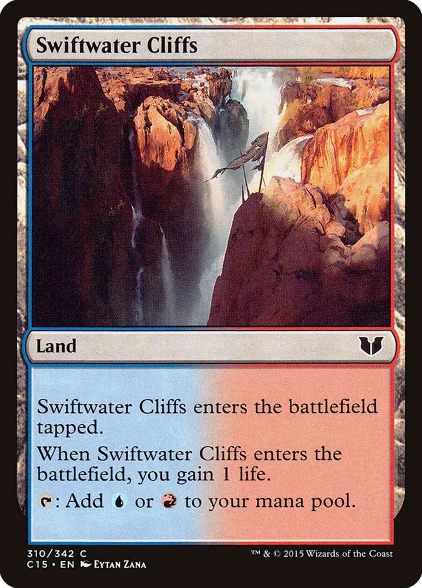 Swiftwater Cliffs [310] [Commander 2015] [Non-Foil]
