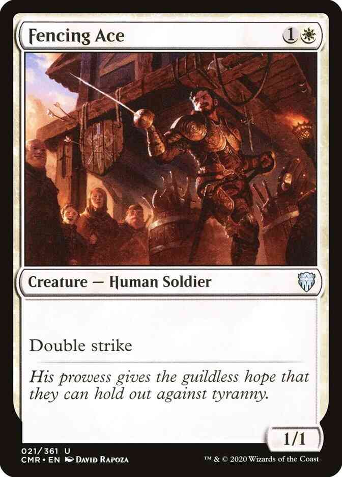 Fencing Ace [21] [Commander Legends] [Non-Foil]
