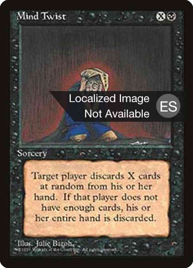 Mind Twist - Portuguese [147] [Fourth Edition Black Border: Portuguese] [Non-Foil]