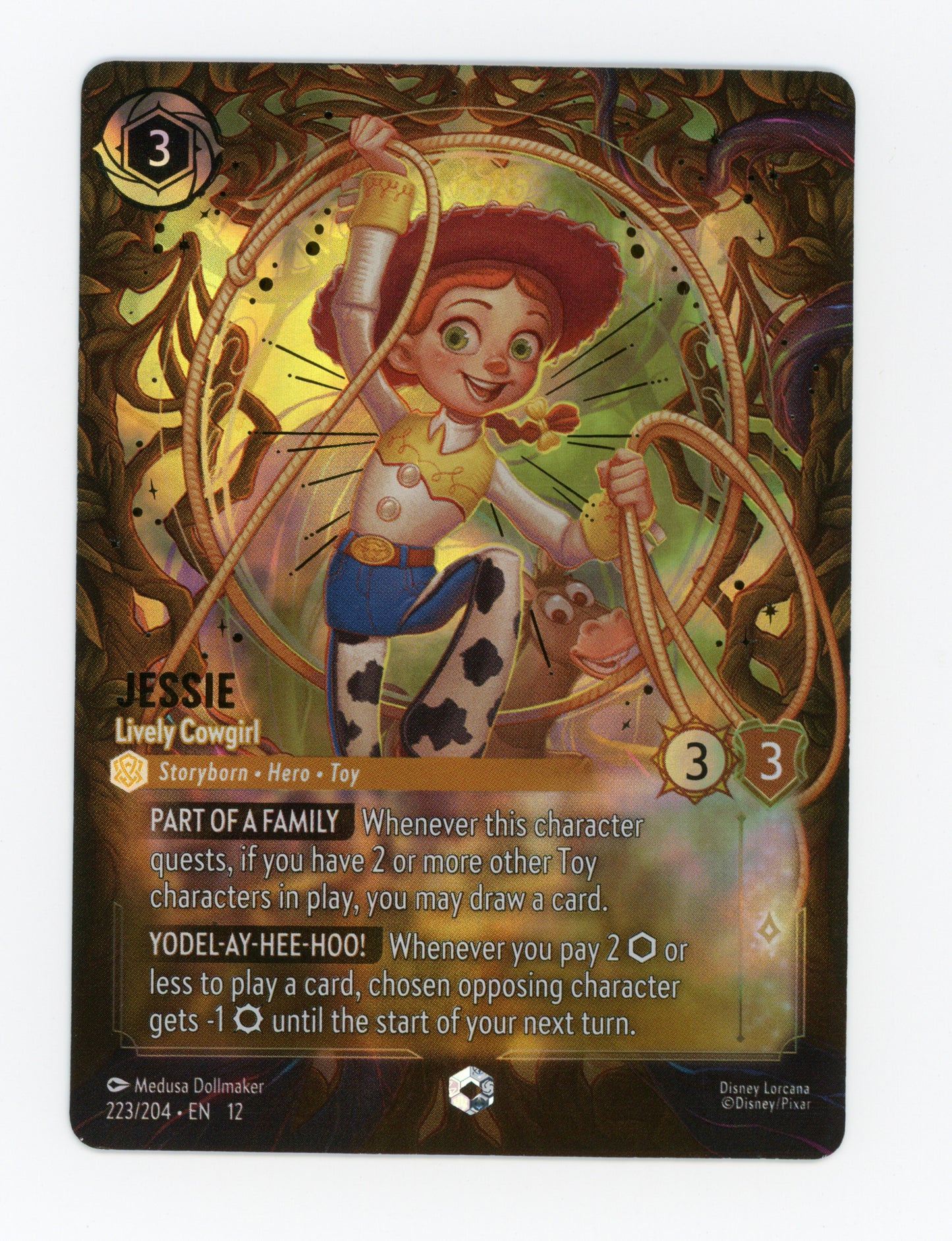 Jessie - Lively Cowgirl — Enchanted|Holofoil — ID 18511