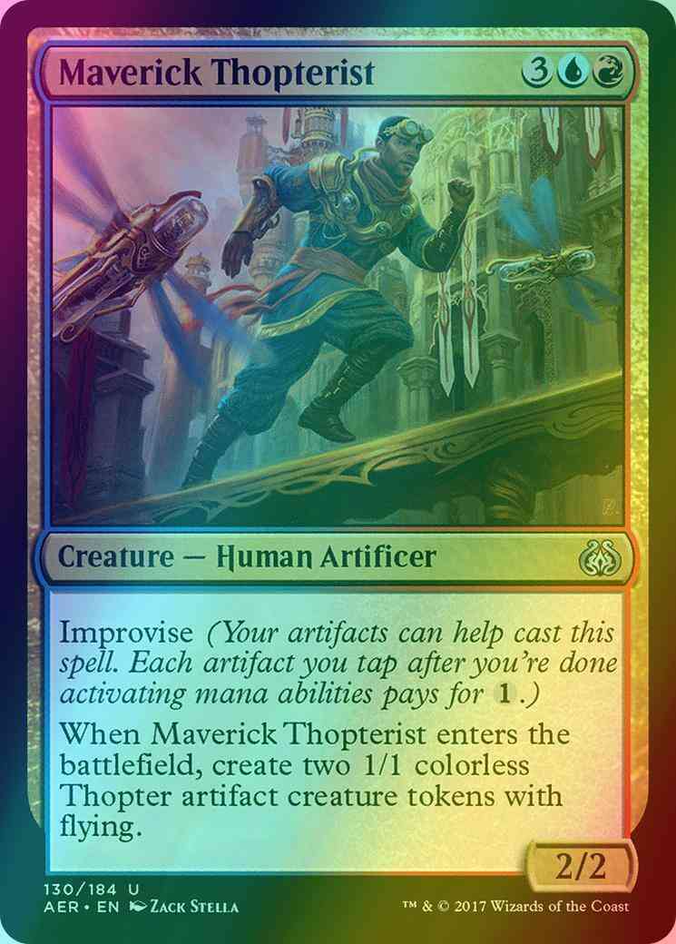 Maverick Thopterist [130] [Aether Revolt] [Foil]