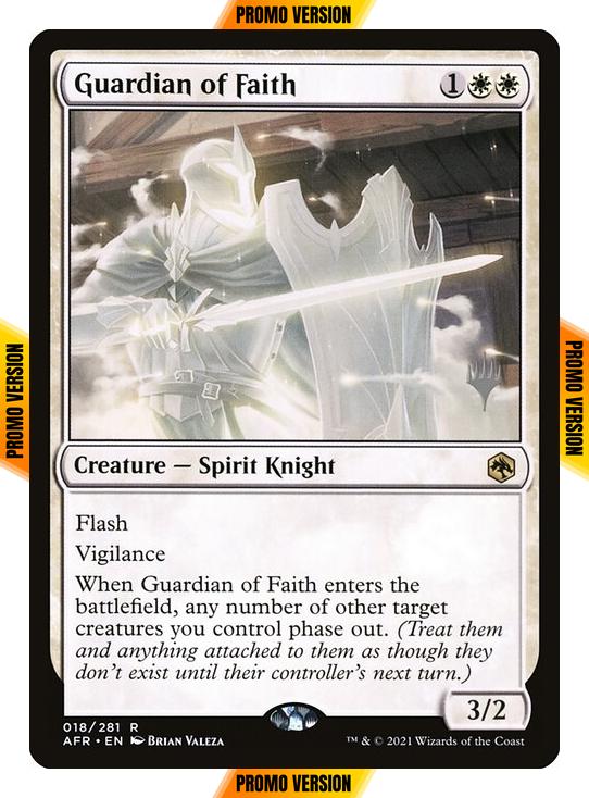Guardian of Faith [Promo Pack] [18p] [Adventures in the Forgotten Realms Promos] [Non-Foil]