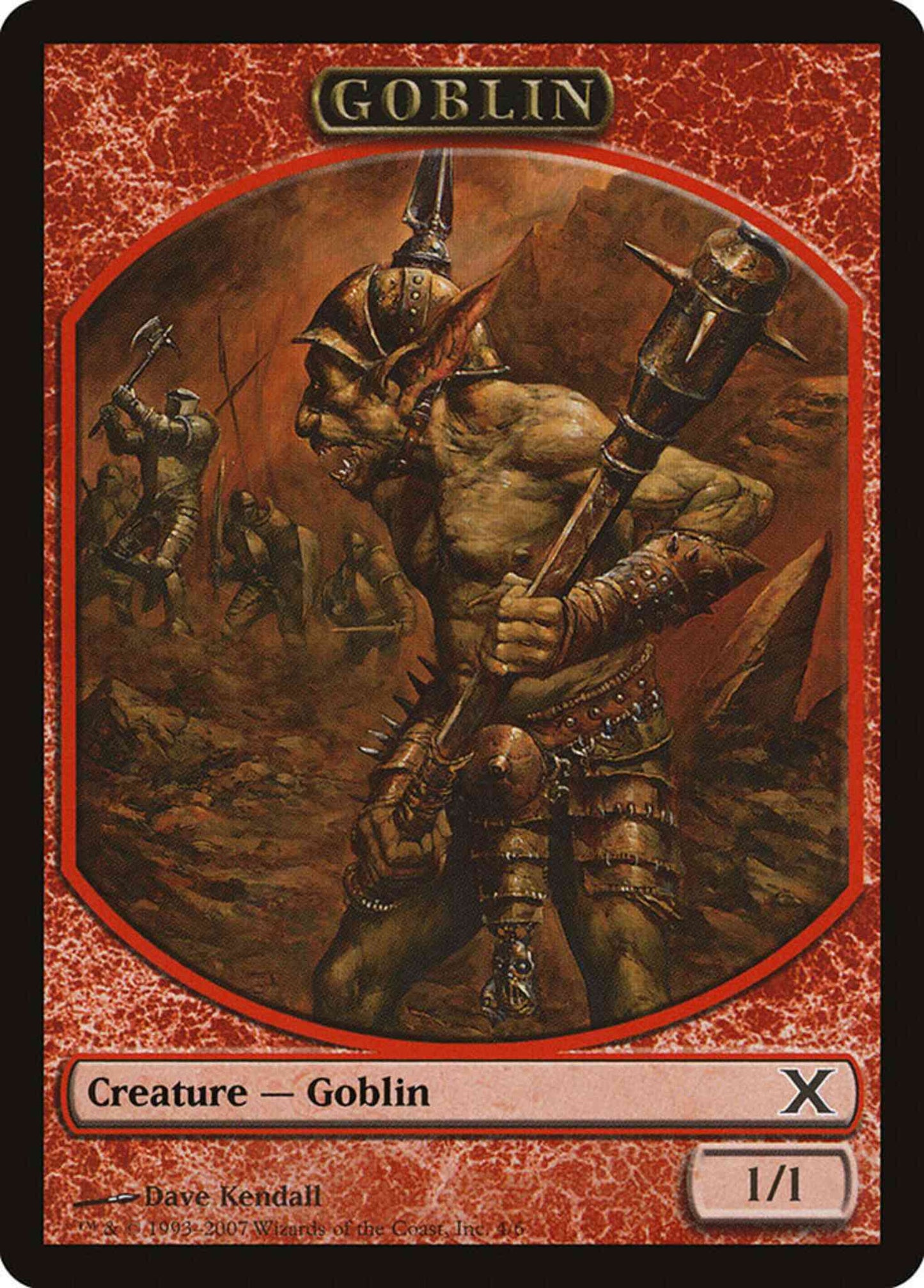 Goblin Token [04] [Tenth Edition Tokens] [Non-Foil]
