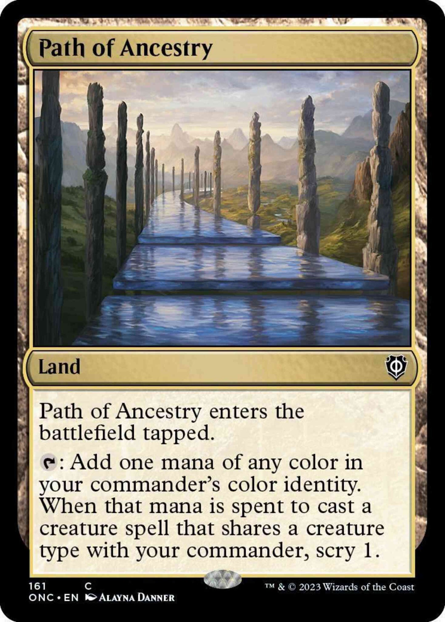 Path of Ancestry [161] [Phyrexia: All Will Be One: Commander] [Non-Foil]