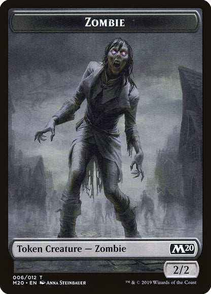 Soldier Token (02) // Zombie Token (06) [Game Night 2019 Tokens] [Non-Foil]