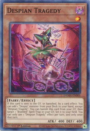 Despian Tragedy - DAMA-EN005 - Common - 1st Edition