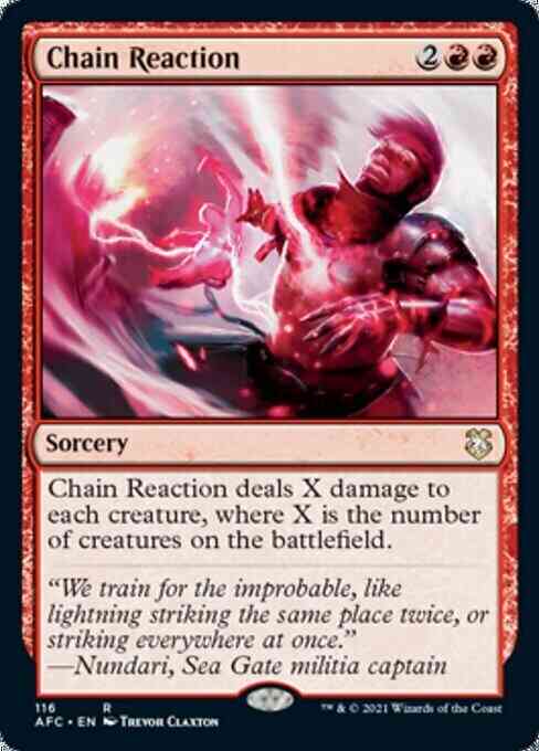 Chain Reaction [116] [Adventures in the Forgotten Realms Commander] [Non-Foil]
