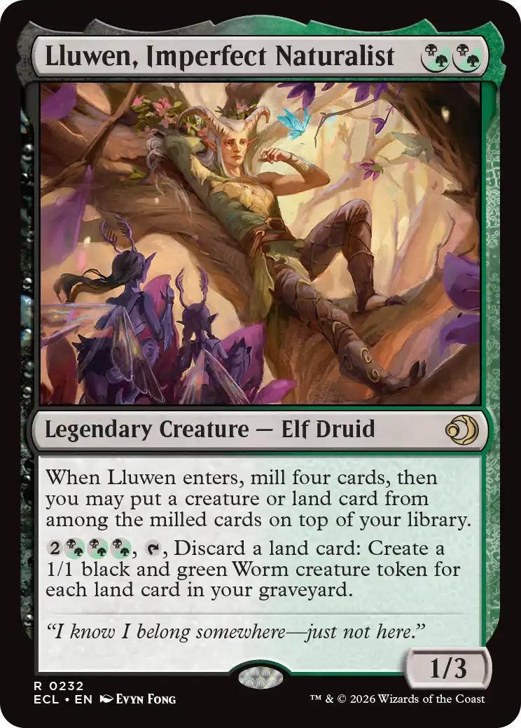Lluwen, Imperfect Naturalist [232] [Lorwyn Eclipsed] [Non-Foil]