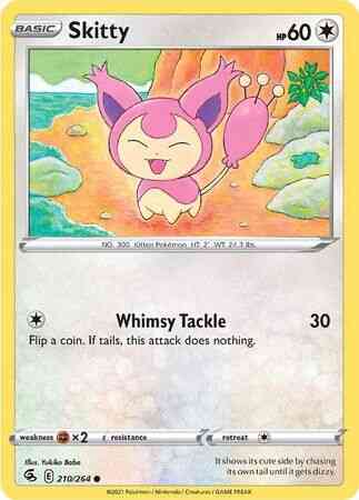 Skitty - 210/264 - Common [SWSH8-210] [Non-Holo]