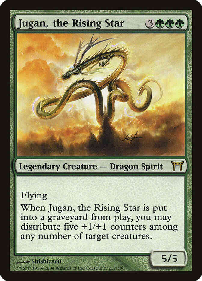 Jugan, the Rising Star [217] [Champions of Kamigawa] [Non-Foil]