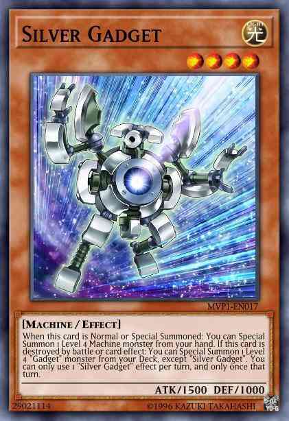 Silver Gadget - MVP1-ENG17 - Gold Rare - Unlimited