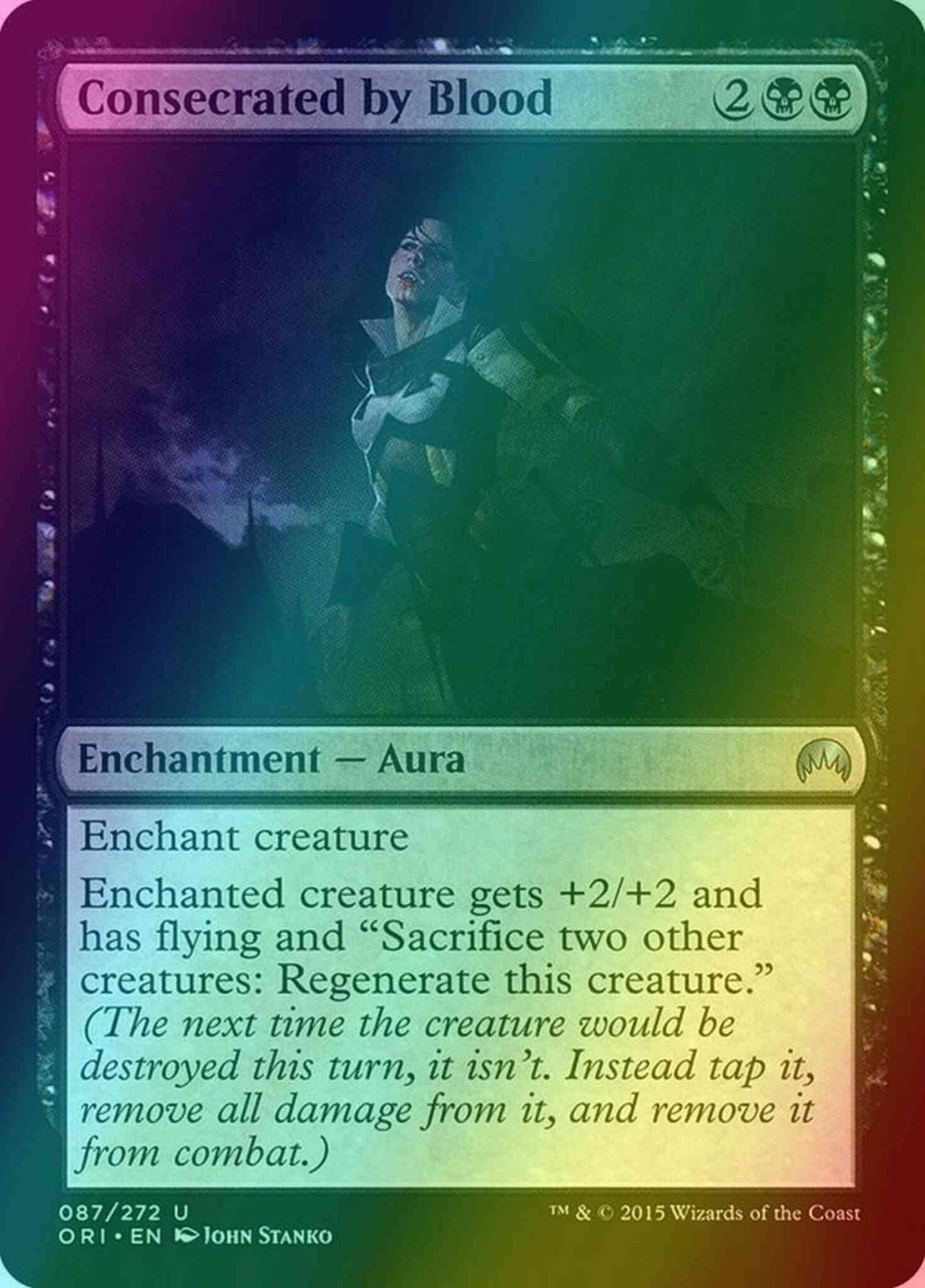 Consecrated by Blood [87] [Magic Origins] [Foil]