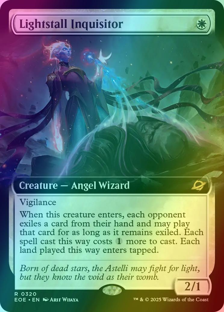 Lightstall Inquisitor [320] [Extended Art] [Edge of Eternities] [Foil]