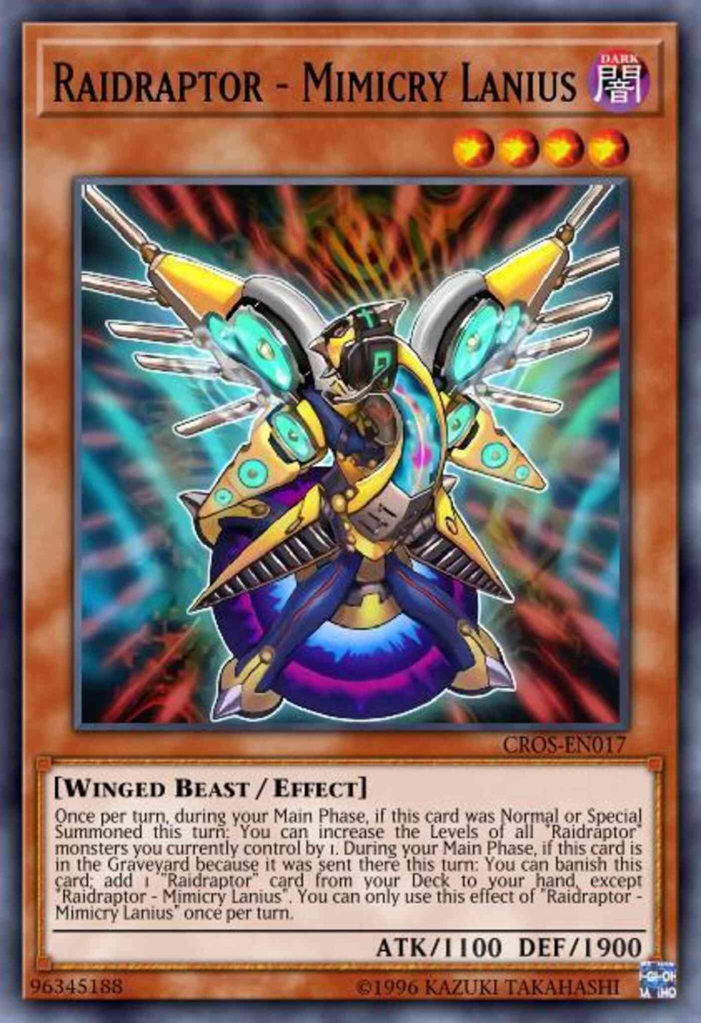 Raidraptor - Mimicry Lanius - MP16-EN015 - Common - Unlimited