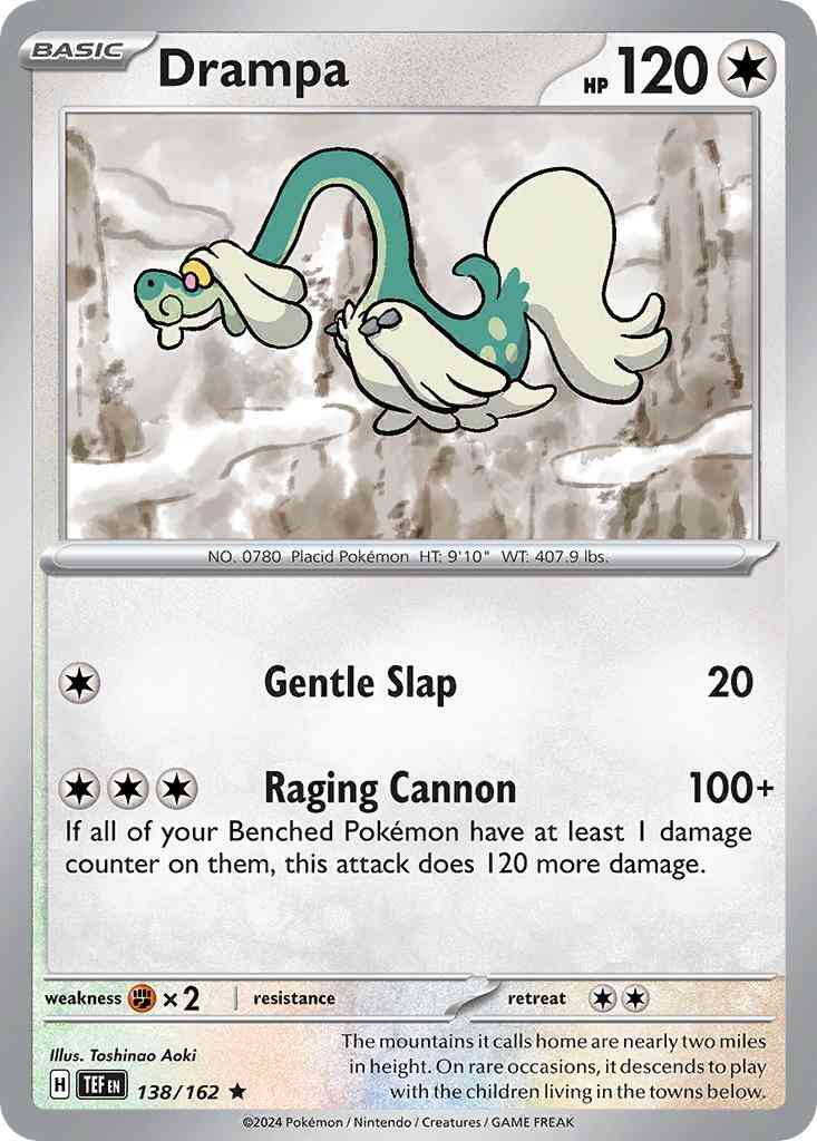 Drampa - 138/162 - Rare [sv05-138] [Holo]