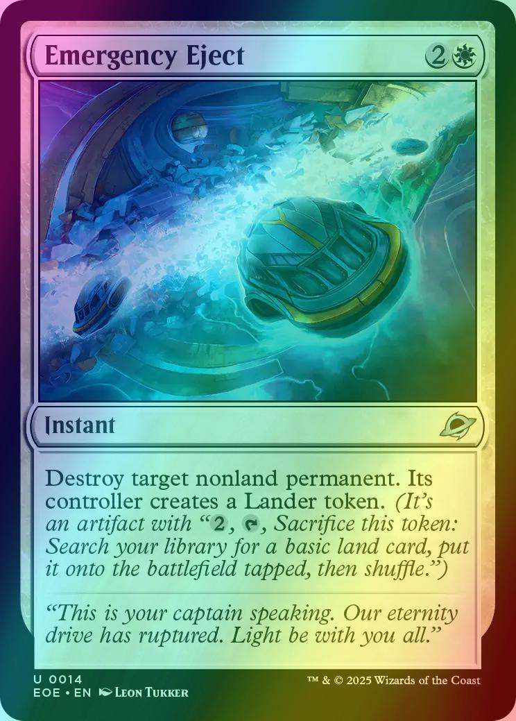 Emergency Eject [14] [Edge of Eternities] [Foil]