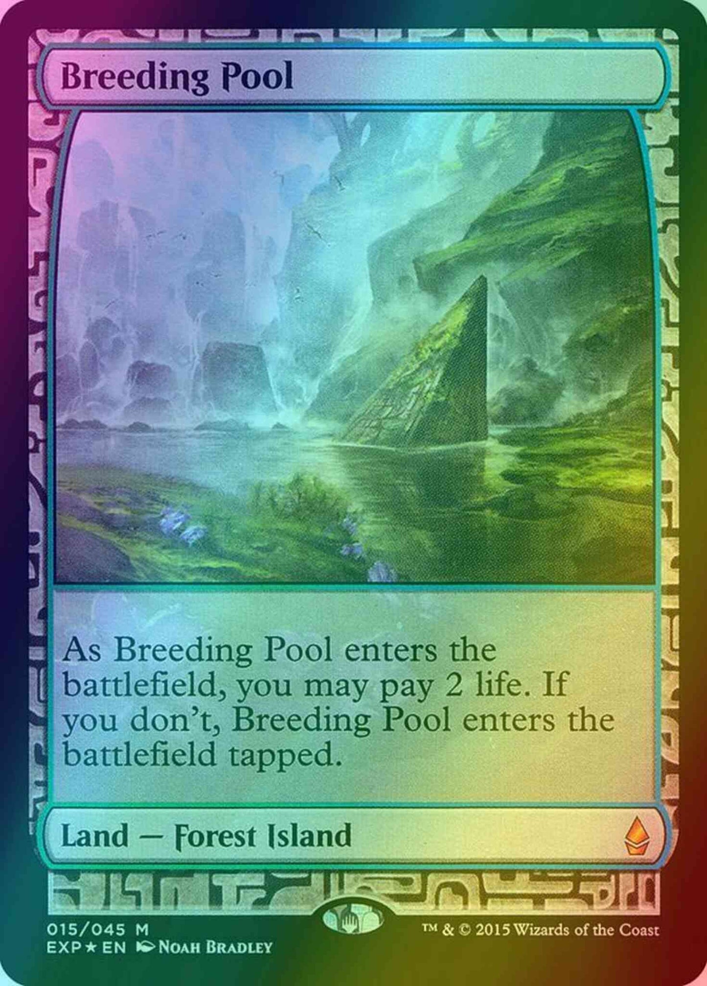 Breeding Pool [15] [Masterpiece Series] [Zendikar Expeditions] [Foil]