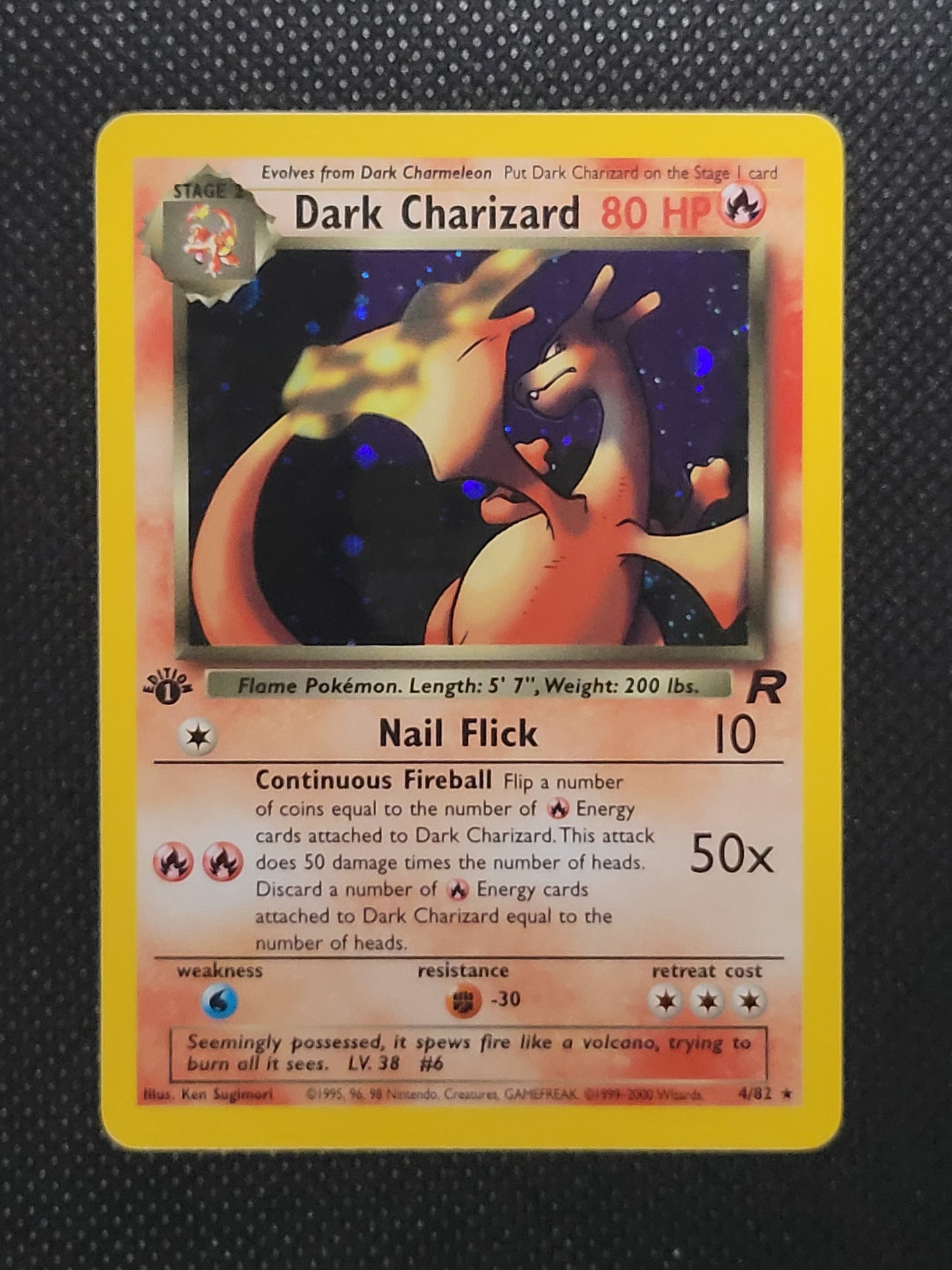 Dark Charizard — Rare|1st Edition|Holo — ID 17558