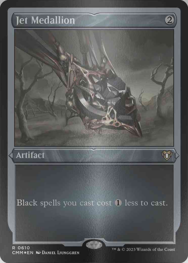 Jet Medallion [610] [Commander Masters] [Etched Foil]