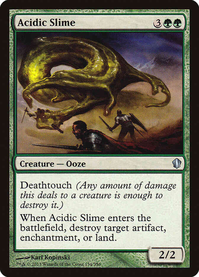 Acidic Slime [134] [Commander 2013] [Non-Foil]