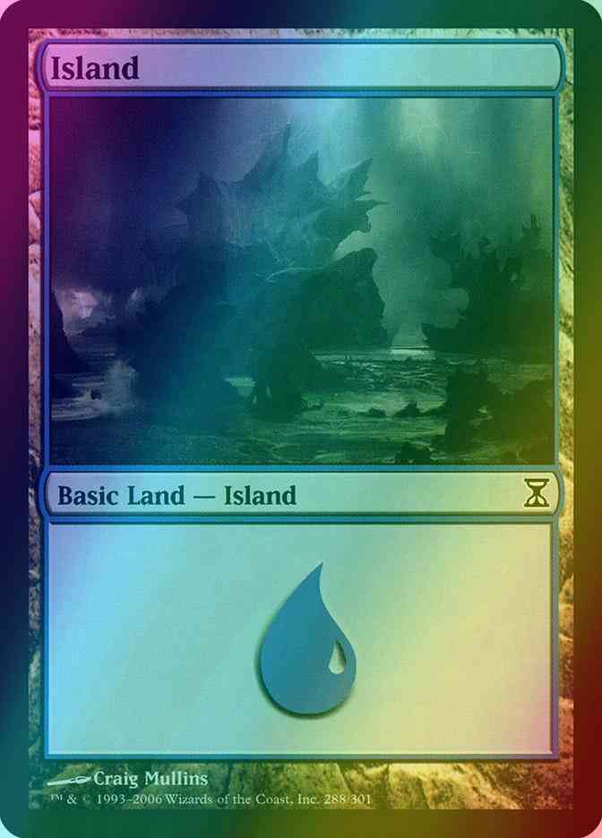 Island [288] [Time Spiral] [Foil]