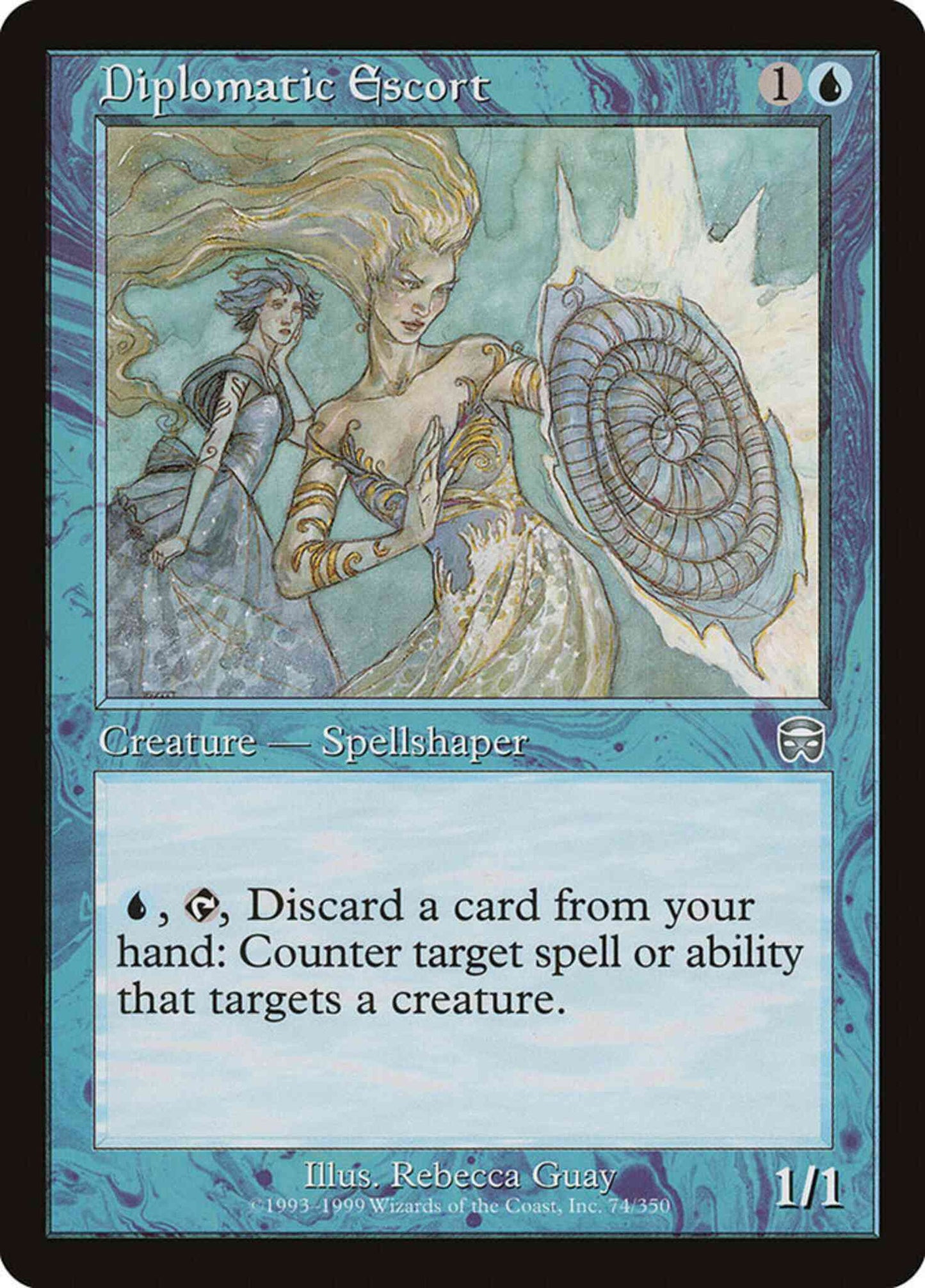 Diplomatic Escort [74] [Mercadian Masques] [Non-Foil]