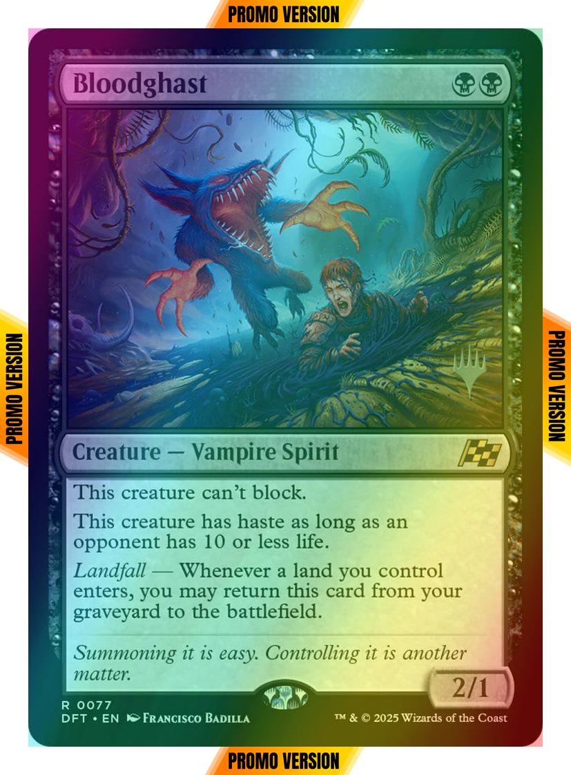 Bloodghast [77p] [Promo Pack] [Aetherdrift: Promos] [Foil]