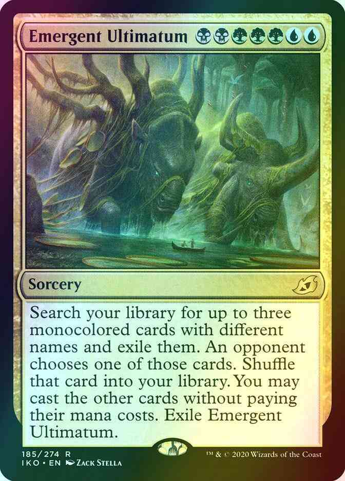Emergent Ultimatum [185] [Ikoria: Lair of Behemoths] [Foil]