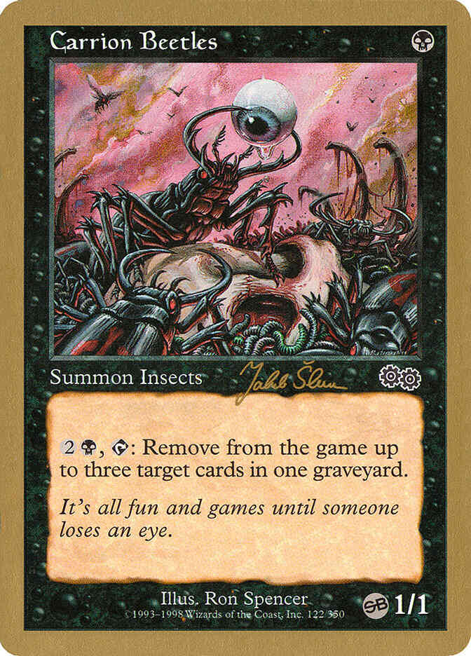 Carrion Beetles [js122sb] [World Championship Decks 1999] [Non-Foil]