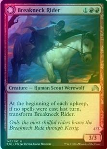 Breakneck Rider // Neck Breaker [147] [Shadows over Innistrad] [Foil]