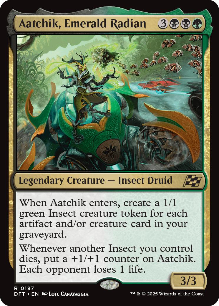 Aatchik, Emerald Radian [187] [Aetherdrift] [Non-Foil]