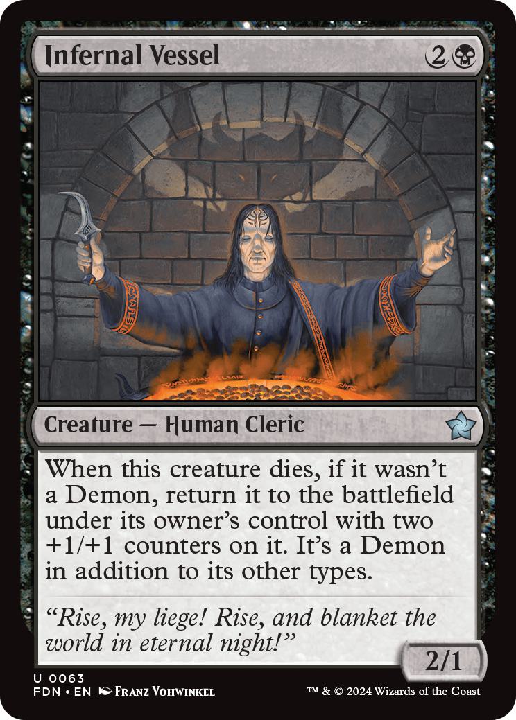 Infernal Vessel [63] [Foundations] [Non-Foil]