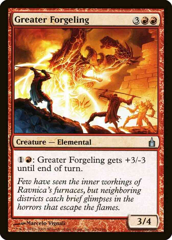 Greater Forgeling [129] [Ravnica City Of Guilds] [Non-Foil]