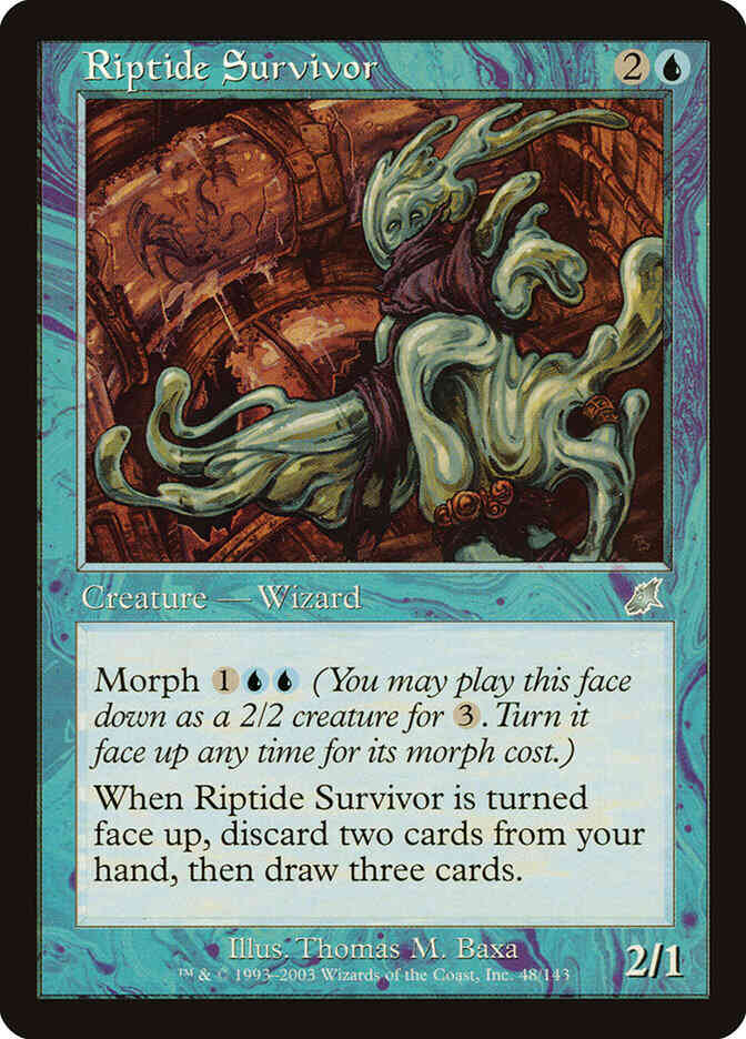 Riptide Survivor [48] [Scourge] [Non-Foil]