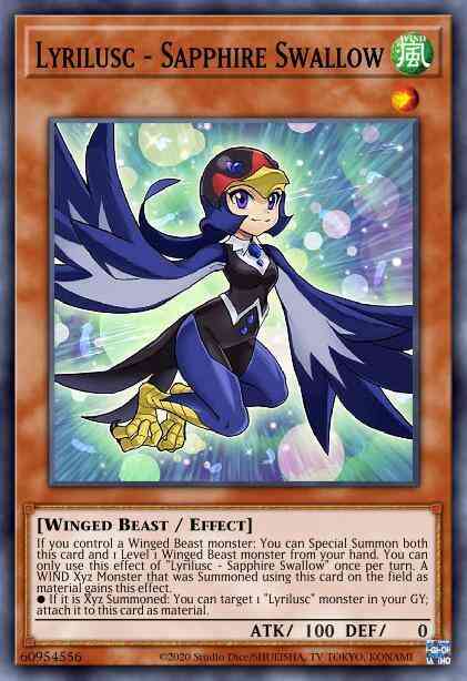 Lyrilusc - Sapphire Swallow - MACR-EN013 - Common - Unlimited