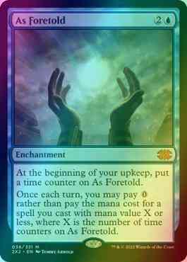As Foretold [38] [Double Masters 2022] [Foil]